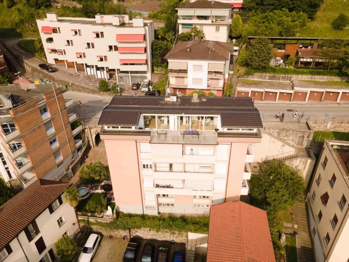 Casa Elea_ Panoramic Attic In City Center Кампионе-д'Италия Экстерьер фото